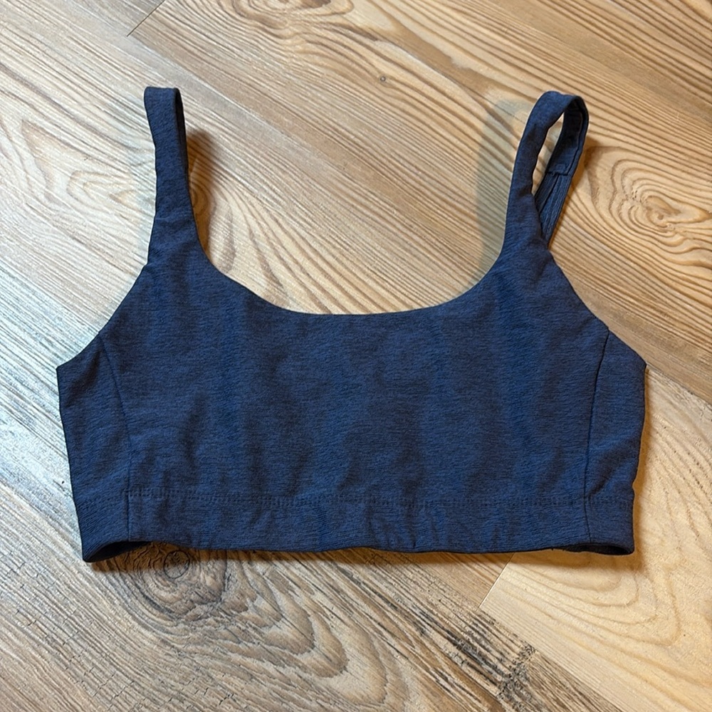 Outdoor Voice Double Time Bra 2.0 Navy Blue — image 4 of 5